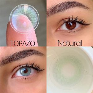 Eyemi Hid II Topazio Prescription Men Colored Contact Lenses