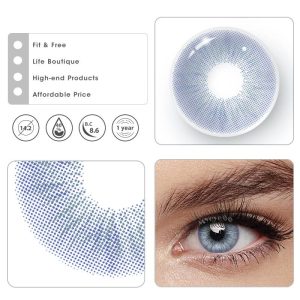 Eyemi Mar Iris Blue Colored Contact Lenses