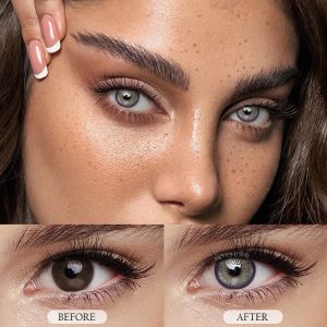 Eyemi Sicilian Grey Prescription Colored Contact Lenses