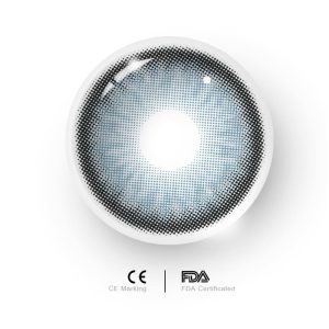 Eyemi Norko Blue Prescription Men Colored Contact Lenses