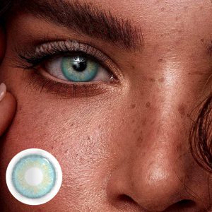 Eyemi Russian Girl Blue Prescription Colored Contact Lenses