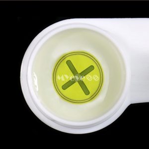 Eyemi Blind Button Eye Green Cosplay Colored Contact Lenses