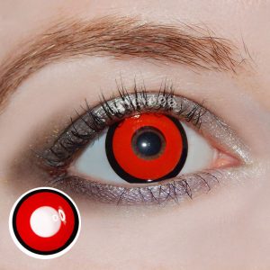 Coloredeye Manson Red Prescription Cosplay Colored Contact Lenses