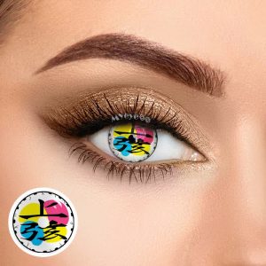 Eyemi Blind Douma Prescription Cosplay Colored Contact Lenses
