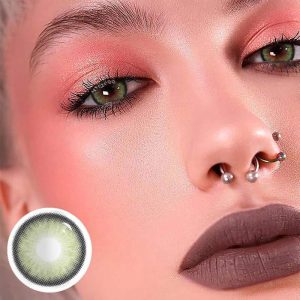 Eyemi Norko Green Prescription Colored Contact Lenses