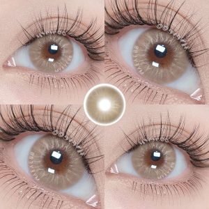 Eyemi Eros Brown Prescription Colored Contact Lenses