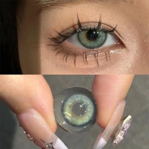 Eyemi Wild DNA Green Colored Contact Lenses