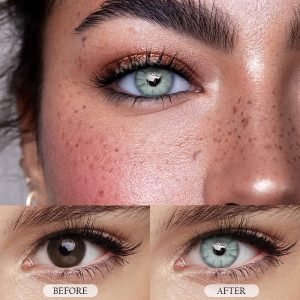 Eyemi Meta Green Prescription Colored Contact Lenses