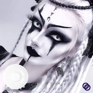 Eyemi Circle Block & Mini Sclera Prescription Cosplay Colored Contact Lenses