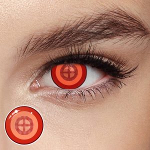 Eyemi Blind Chainsaw Man Powerd Cosplay Colored Contact Lenses