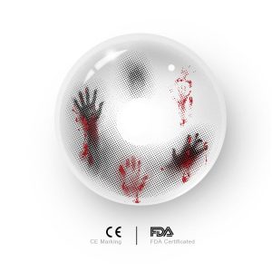 Eyemi Soul's Grasp  White Cosplay Colored Contact Lenses丨6 Months