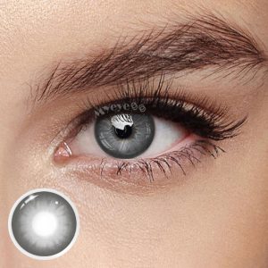 Eyemi Dolly Grey Prescription Colored Contact Lenses