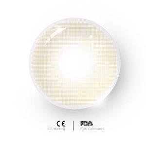 Coloredeye Aurora Brown Prescription Colored Contact Lenses