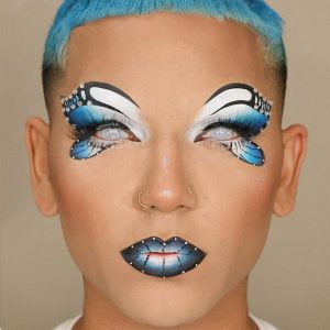 Coloredeye Blind White Mesh Cosplay Colored Contact Lenses