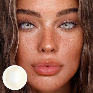 Eyemi Aurora Brown Prescription Colored Contact Lenses