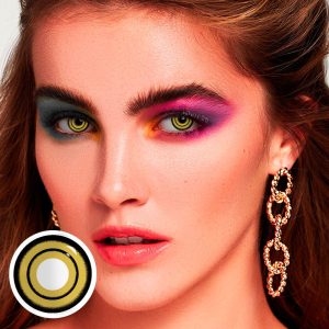 Eyemi Demon Slayer Prescription Cosplay Colored Contact Lenses