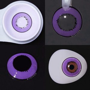 Eyemi Elements Violet Prescription Cosplay Colored Contact Lenses