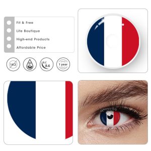Eyemi France Prescription Cosplay Colored Contact Lenses