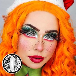 Eyemi Blind Lizard Eye Sliver Cosplay Colored Contact Lenses