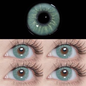 Coloredeye Eros Green Prescription Colored Contact Lenses
