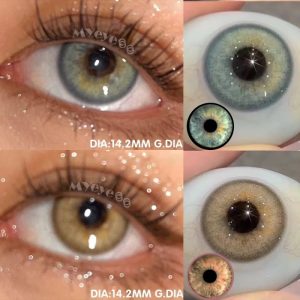 Eyemi Wild DNA Brown Colored Contact Lenses