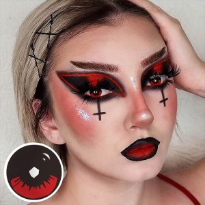 Coloredeye Blind Kamado Tanjirou Prescription Cosplay Colored Contact Lenses