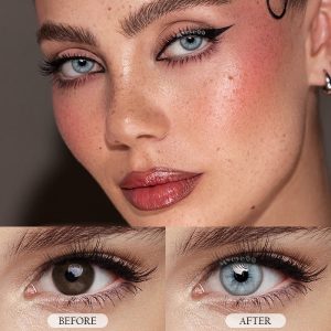 Eyemi Starlens Grey Prescription Colored Contact Lenses