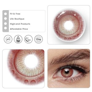 Eyemi Mythic Eye Red Cosplay Colored Contact Lenses丨1 Day