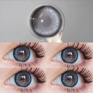 Eyemi Norko Grey Prescription Colored Contact Lenses