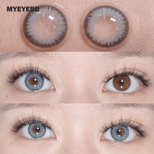 Eyemi Y2K Boho Blue Prescription Colored Contact Lenses