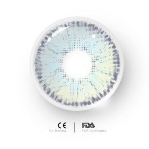 Eyemi Urban Blue Prescription Men Colored Contact Lenses