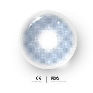 Eyemi Queen Blue Prescription Colored Contact Lenses