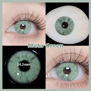 Coloredeye Meta Green Prescription Colored Contact Lenses