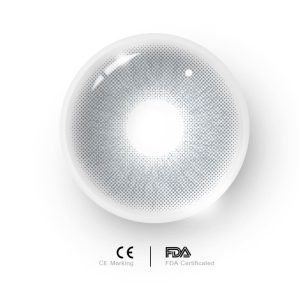 Eyemi Queen Grey Prescription Colored Contact Lenses