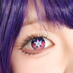 Eyemi Blind Ruby Hoshino Purple Cosplay Colored Contact Lenses