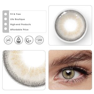 Eyemi Trinity Brown Colored Contact Lenses