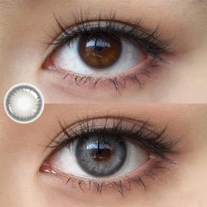 Eyemi Y2K Boho Grey Prescription Colored Contact Lenses