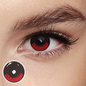 Eyemi Blind Kamado Tanjirou Prescription Cosplay Colored Contact Lenses