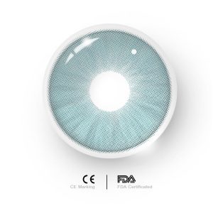 Eyemi Iceberg Green Prescription Colored Contact Lenses