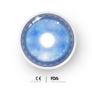 Eyemi Stitch Button Blue Cosplay Colored Contact Lenses丨1 Day