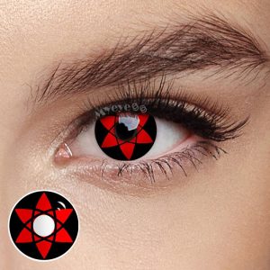 Coloredeye Sasuke Mangekyou Sharingan Narut Cosplay Colored Contact Lenses