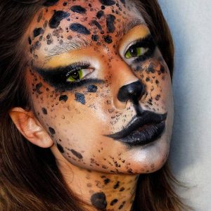 Eyemi Yellow Cat Eyes Prescription Cosplay Colored Contact Lenses