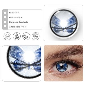 Coloredeye Deathwing Butterfly Blue Cosplay Colored Contact Lenses丨1 Day