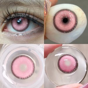 Coloredeye Cyber Pink Prescription Cosplay Colored Contact Lenses