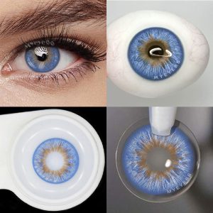 Coloredeye Crush Blue Colored Contact Lenses