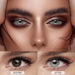 Eyemi Aurora Crystal Grey Colored Contact Lenses