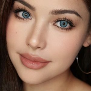 Eyemi Tyrande Blue Prescription Colored Contact Lenses