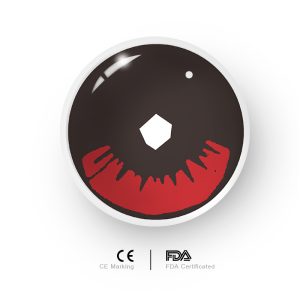 Eyemi Blind Kamado Tanjirou Prescription Cosplay Colored Contact Lenses