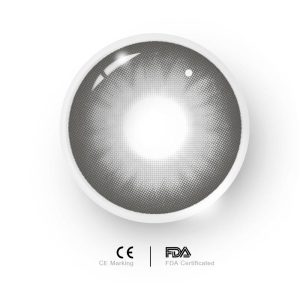 Eyemi Dolly Grey Prescription Colored Contact Lenses