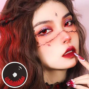 Eyemi Blind Kamado Tanjirou Prescription Cosplay Colored Contact Lenses